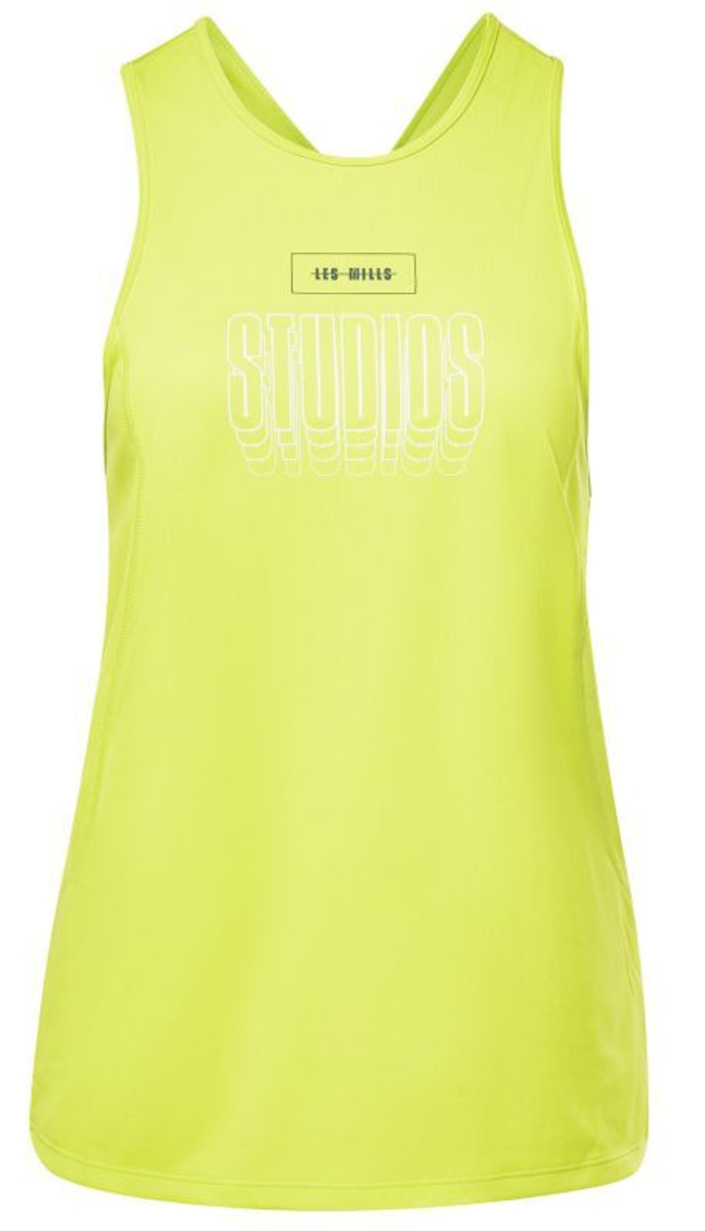 Женский топ теннисный Reebok Les Mills Speedwick W - acid yellow