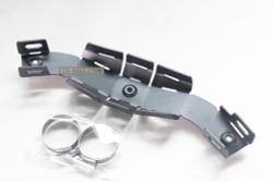 Exhaust Heat Shield MANIFOLD GUARD MOTO-X for Megabomb pipes Honda CRF250-300l-M-Rally, KLX230 Kawasaki.