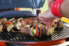 Портативный газовый гриль O-Grill 800T (красный), 1 горелка