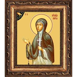 Мария Цейтлин преподобномученица, монахиня. Икона на холсте.