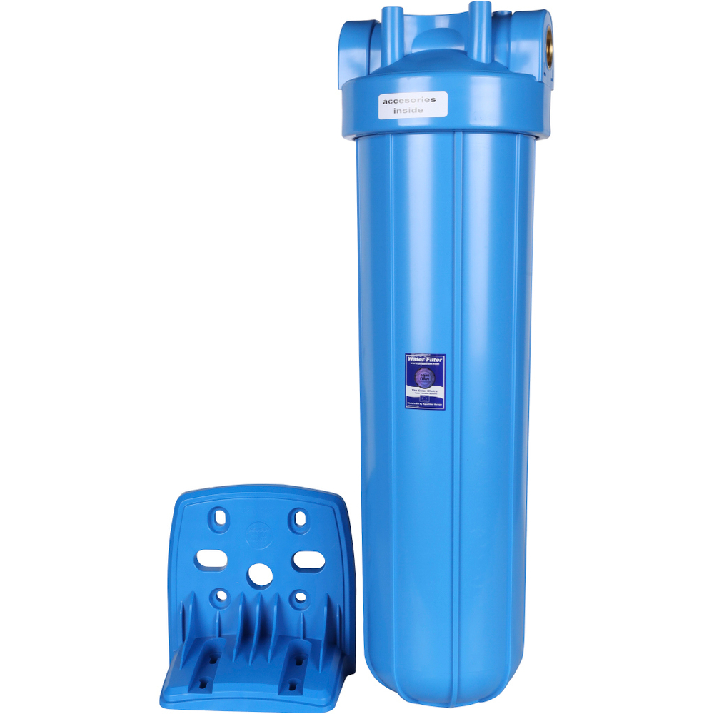 Корпус 20ВВ AquaFilter AQM вход 1 FH20B1-B-WB фильтр в сборе (колба, ключ, кронштейн, манометр) без картриджа