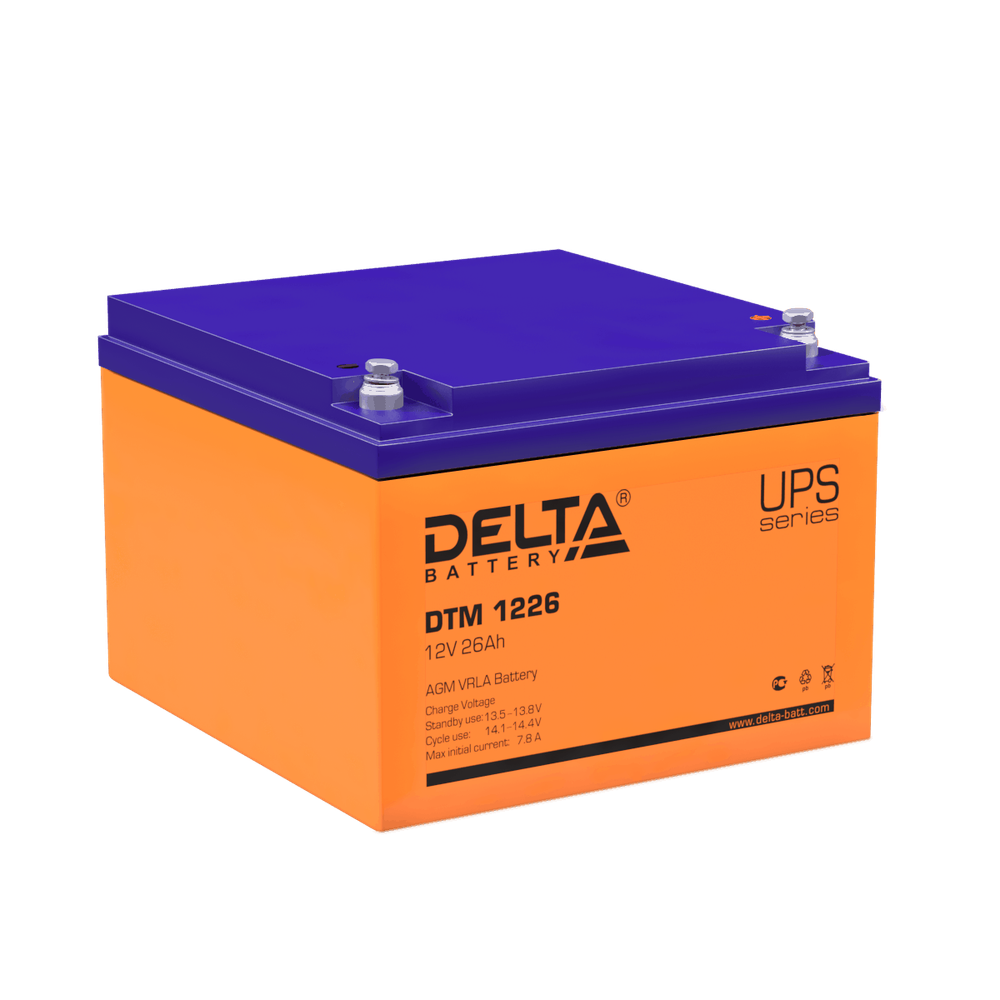 Аккумулятор DELTA DTM 12200 L | 200 Ач | 12В AGM