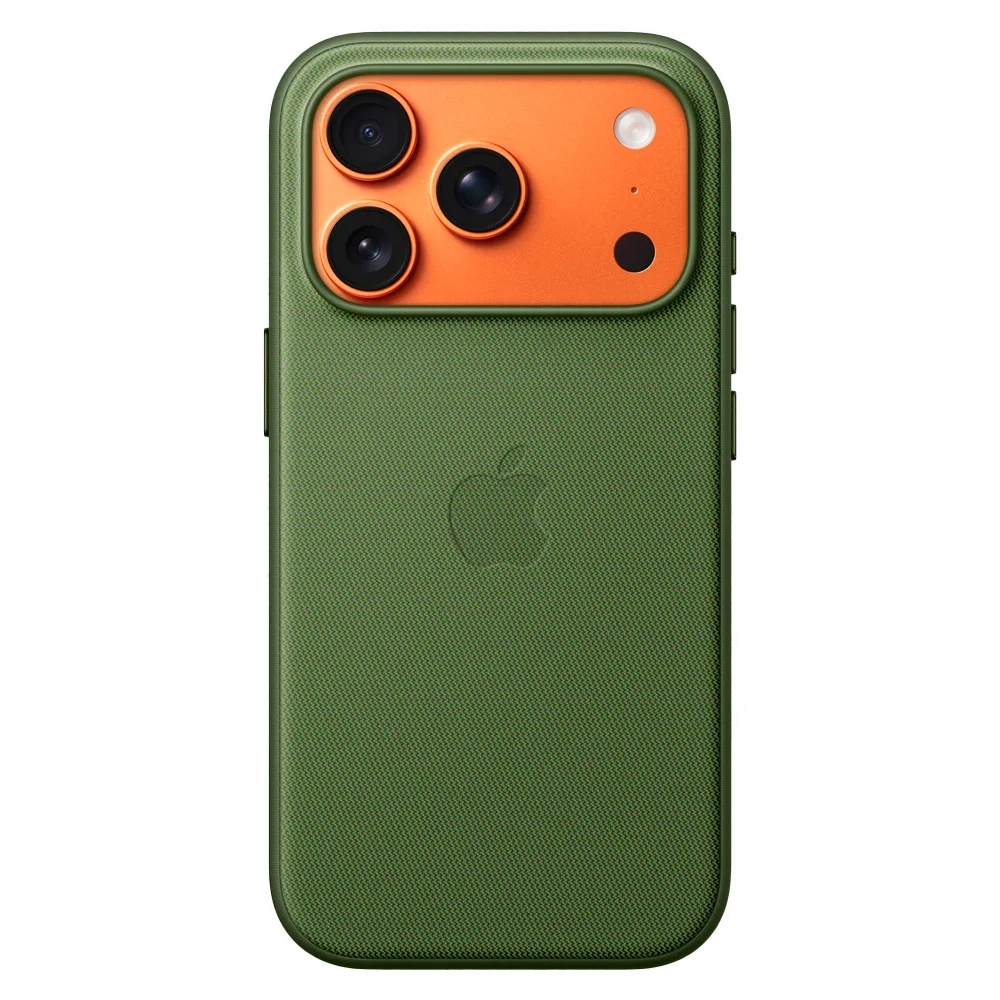Тканевый чехол Apple TechWoven Case with MagSafe для iPhone 17 Pro, Green