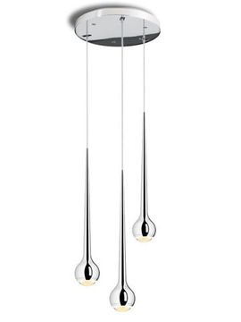 Replica Tobias Grau Falling Waters ( 3 lamps+silver )