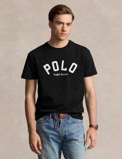 Футболка POLO RALPH LAUREN - черный(710952043)