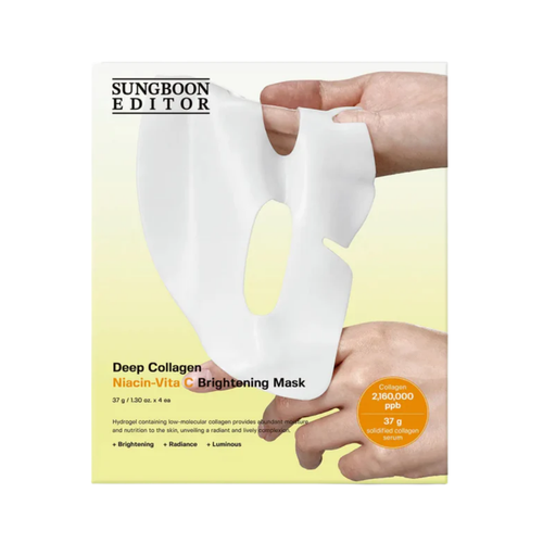 Sungboon Editor Deep Collagen Niacin Vita C Brightening Mask 1pcs