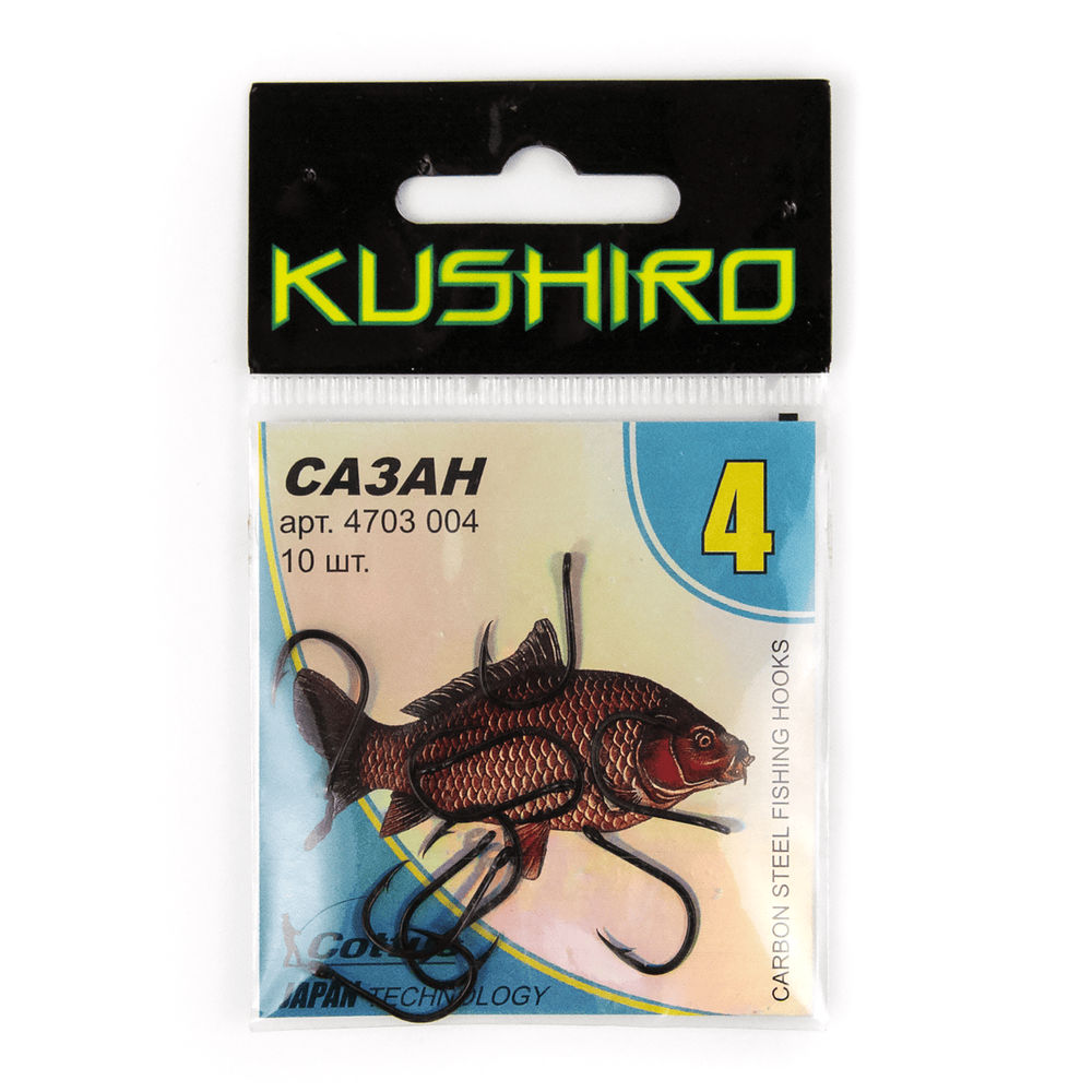 Крючок Cottus Kushiro Сазан (10шт)