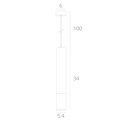 Светильник подвесной Arte Lamp Ridget A1520SP-1WH