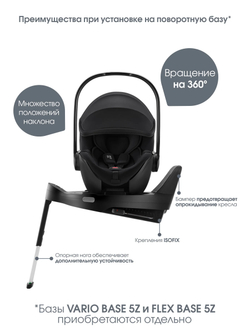 Автокресло 0+ Britax Roemer BABY-SAFE PRO Space Black