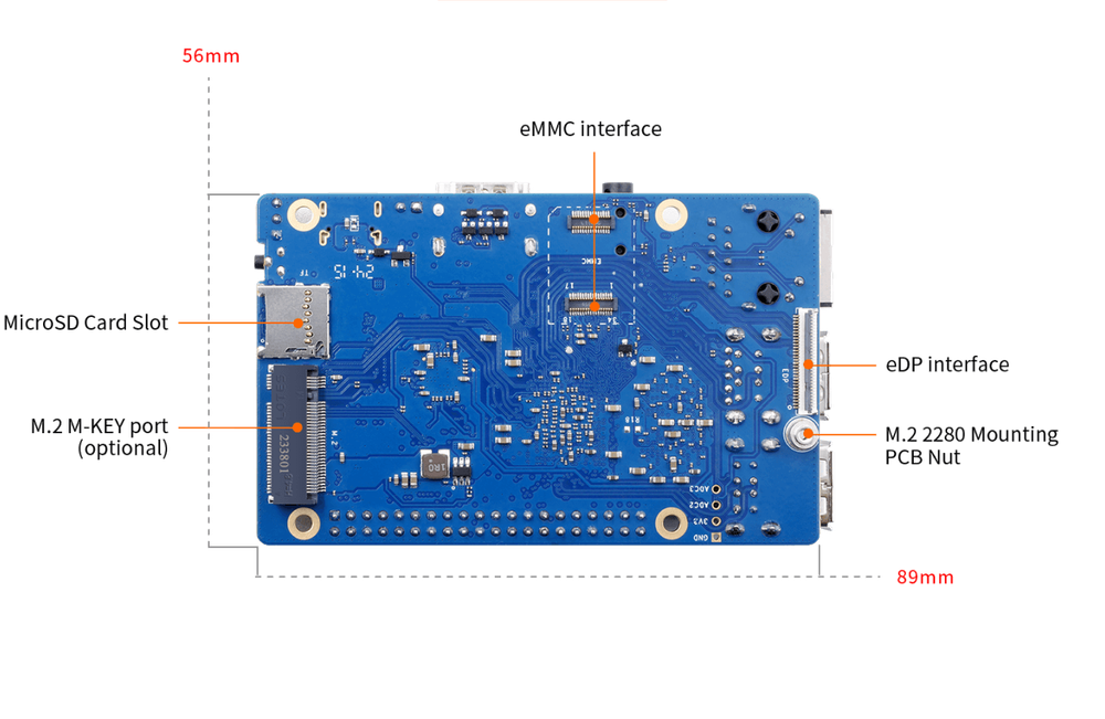 Orange Pi 3B 2GB