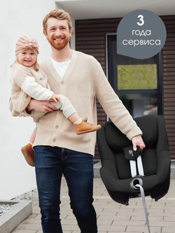 Автокресло 0+/1 Britax Roemer DUALFIX 5Z Classic Deep Black, до 18 кг, (61 до 105 см), черный