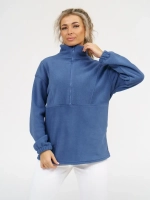толстовка теплая флис на молнии