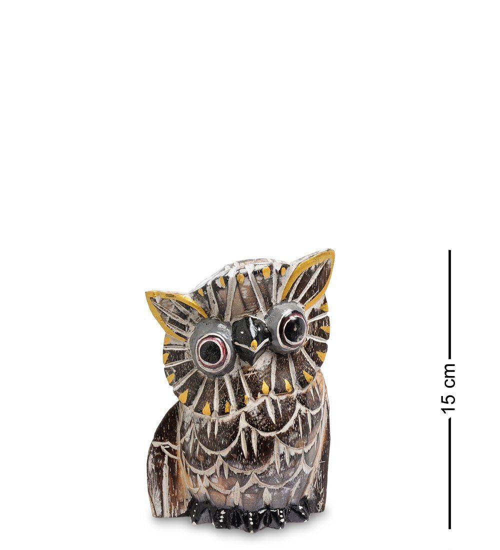 Decor and Gift 99-435 Фигурка «Сова» н-р из трех 25,20,15 см (албезия, о.Бали)