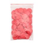 Пуговицы на ножке 28L=18 мм, пластик (Coral (коралловый)), NE68, 48 шт