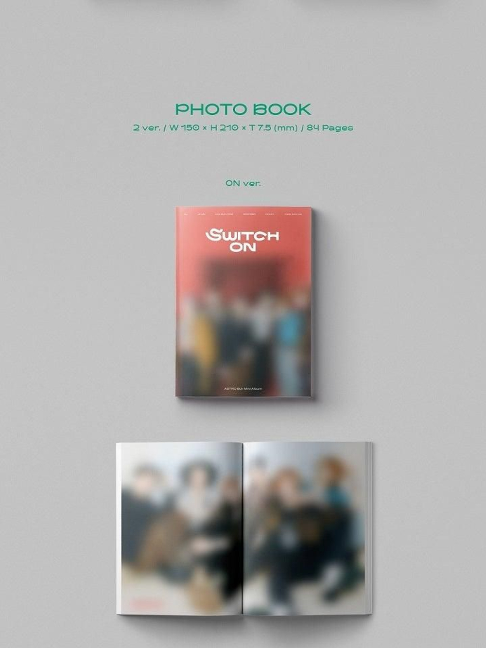 Альбом Astro - SWITCH ON 8th Mini Album RANDOM Version