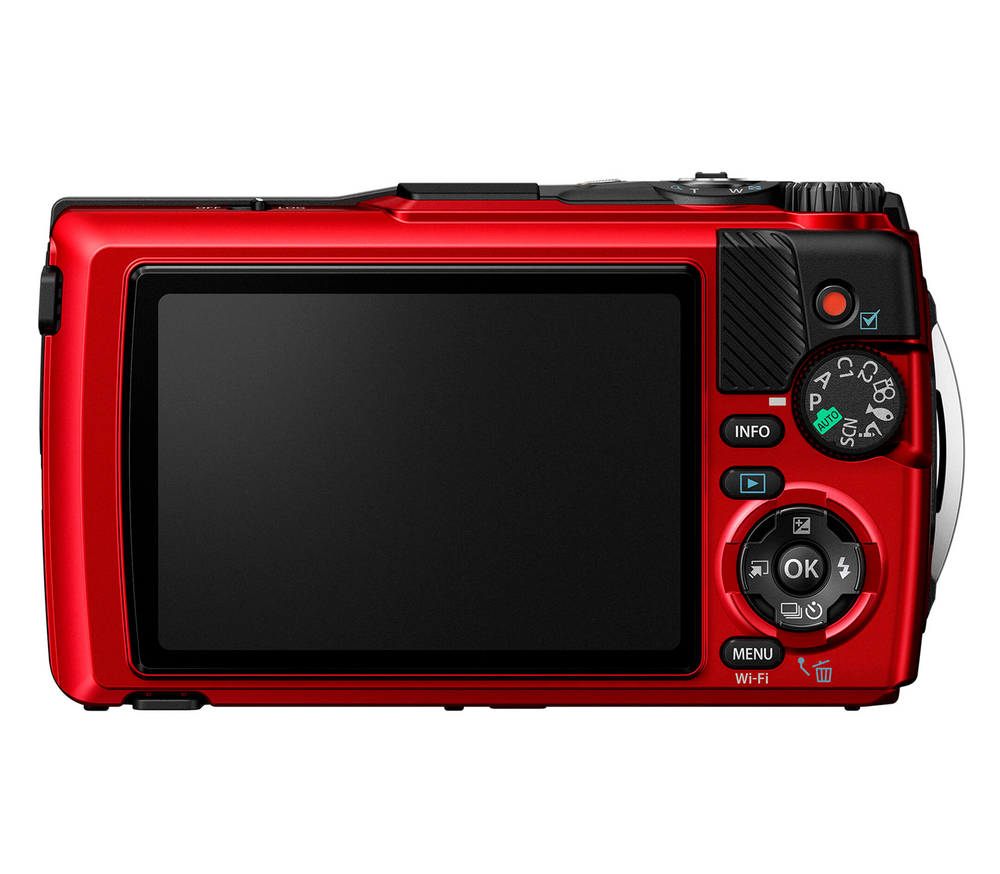 Компактный фотоаппарат OM System Tough TG-7, красный
