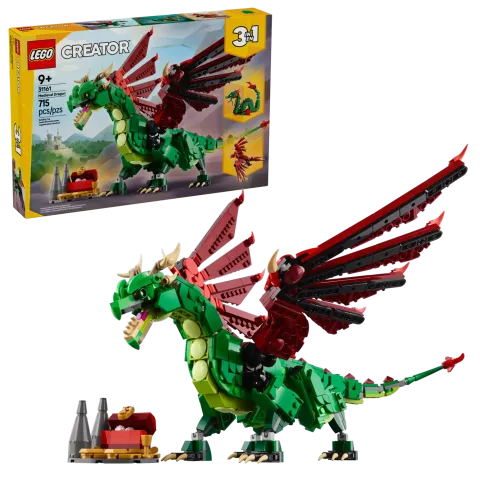 Конструктор LEGO Creator 31161 Средневековый дракон, 3в1