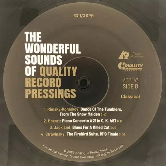 Various Artists - The Wonderful Sounds Of Quality Record Pressings - 3LP