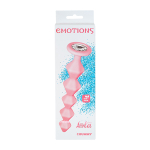 Анальная цепочка 16см с кристаллом Lola Games Emotions Chummy Pink 1401-01lola