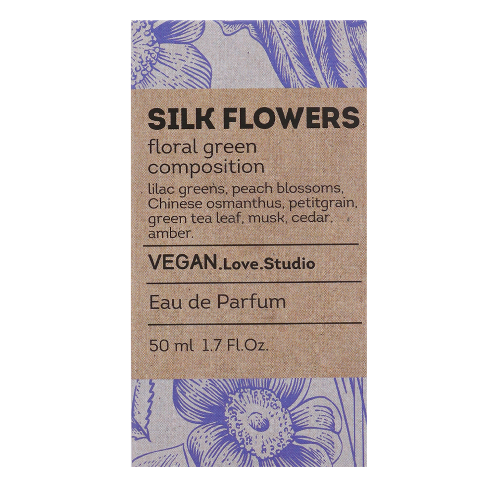 Вода парфюмерная Vegan Love Studio Silk Flowers (Веган Лав Студио Силк Флаверс) – 50ml for women