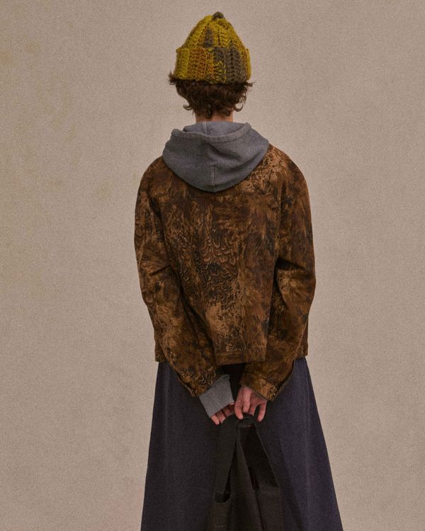 Шапка вязаная Fuzzz Knit Beanie Cone Forest - фото 4