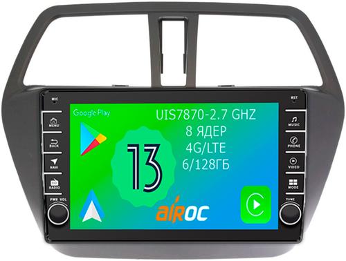 Магнитола для Suzuki SX4 2 2013-2021 - Airoc AB-3501 (кнопки и крутилки), Android 13, Быстрая, SIM-слот, CarPlay