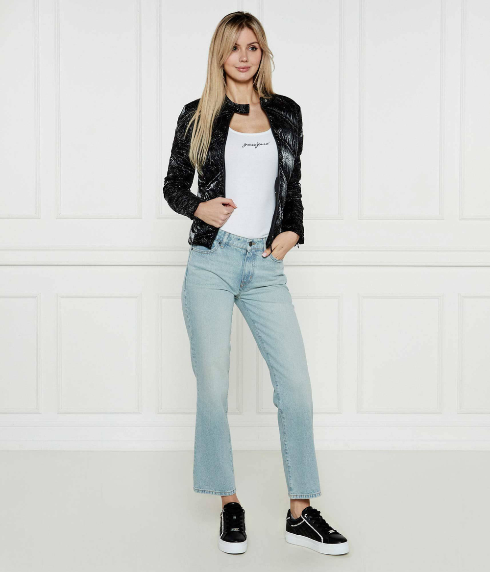 Топ Guess Jeans - белый(W5RP48 KA0H1)