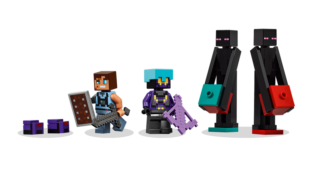 Конструктор Лего Майнкрафт Башня Эндермена | LEGO Minecraft Enderman Tower 21279 - 868 деталей (10+)