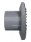 Вентилятор накладной ERA DiCiTi SILENT 4C dark gray metal d100