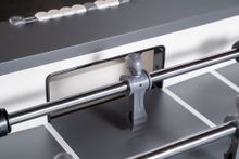 Игровой стол - футбол "NineStar Iron Pro ITSF Grey" (144х75,5х90)_D3