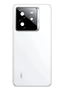Задняя крышка для Realme GT 7 Pro Белая (White) со стеклом камеры