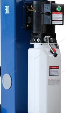 NORDBERG (N4120H1-4B) Подъемник 380V 2х стоечный 4т с верхней синхронизацией, H=4,0 м (синий)