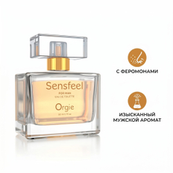 Туалетная вода с феромонами Orgie SENSFEEL, для мужчин, 50 мл