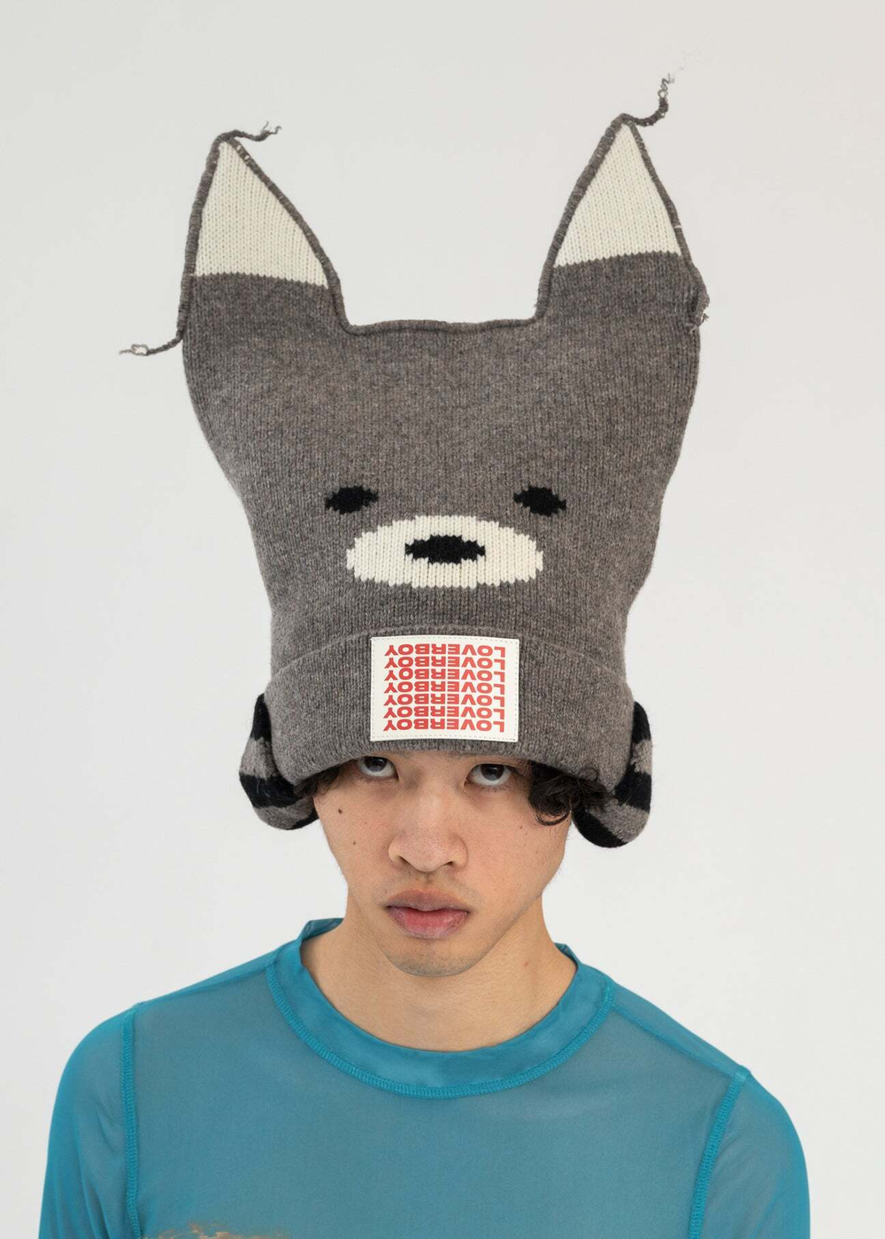 CHARLES JEFFREY LOVERBOY СУМКА СЕРАЯ FOX