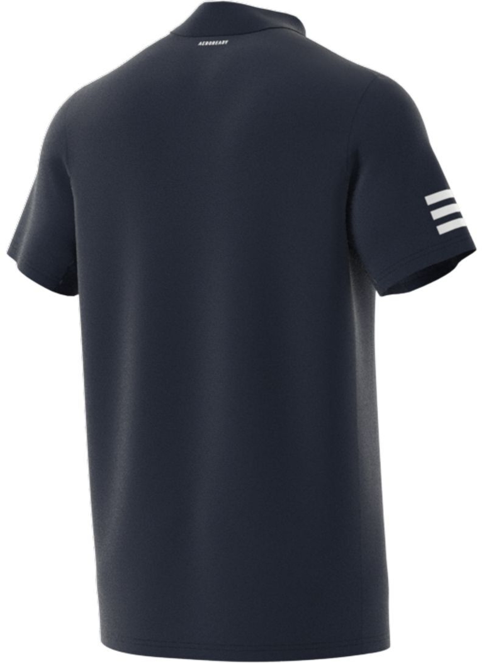 Мужское поло теннисное Adidas Primegreen Aeroready Club 3STR Polo - legend ink/white