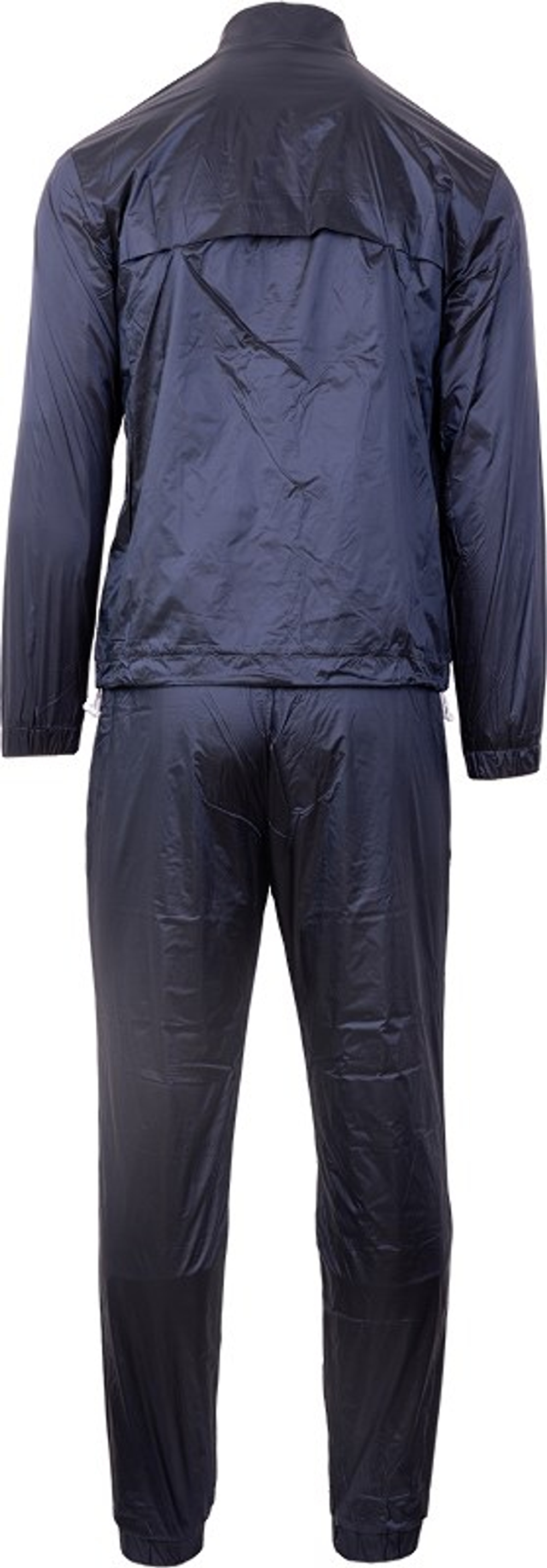 Мужской теннисный костюм EA7 Man Woven — blue/navy blue