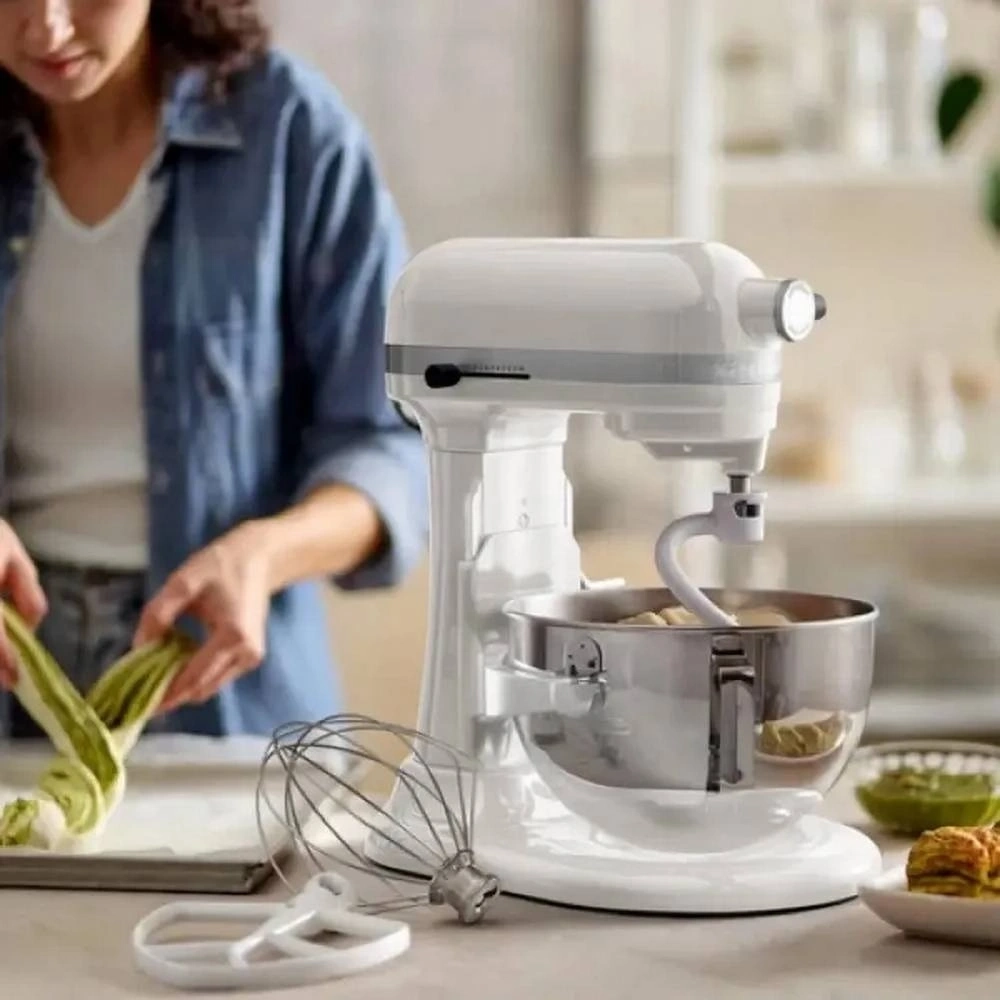 Миксер планетарный KitchenAid 5KSM55SXXEWH белый