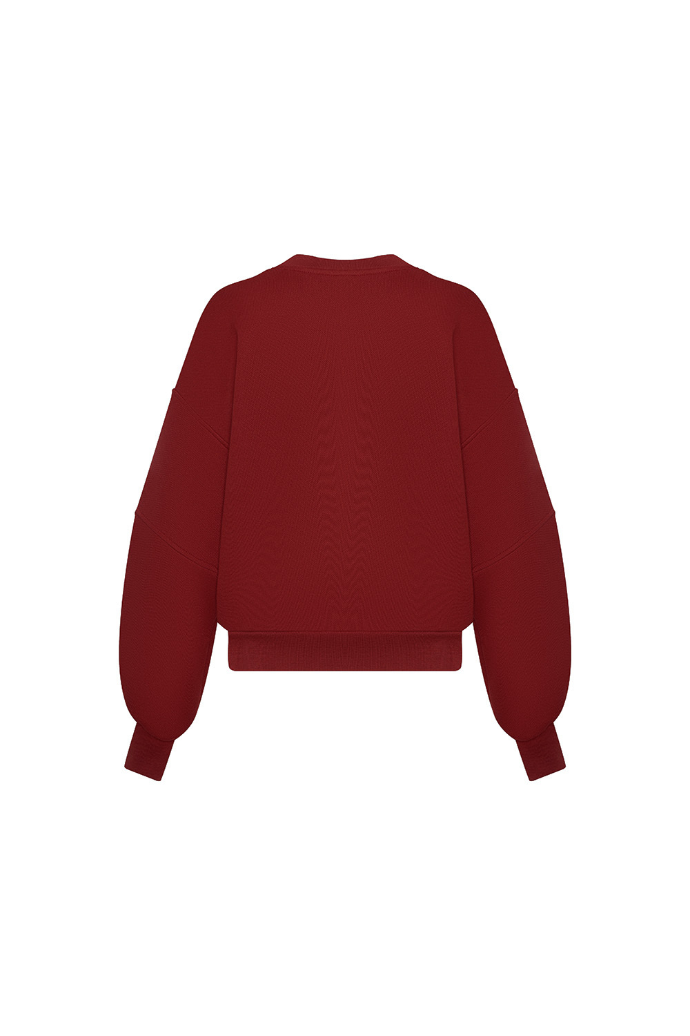 Свитшот с принтом ATHLEISURE Бордо