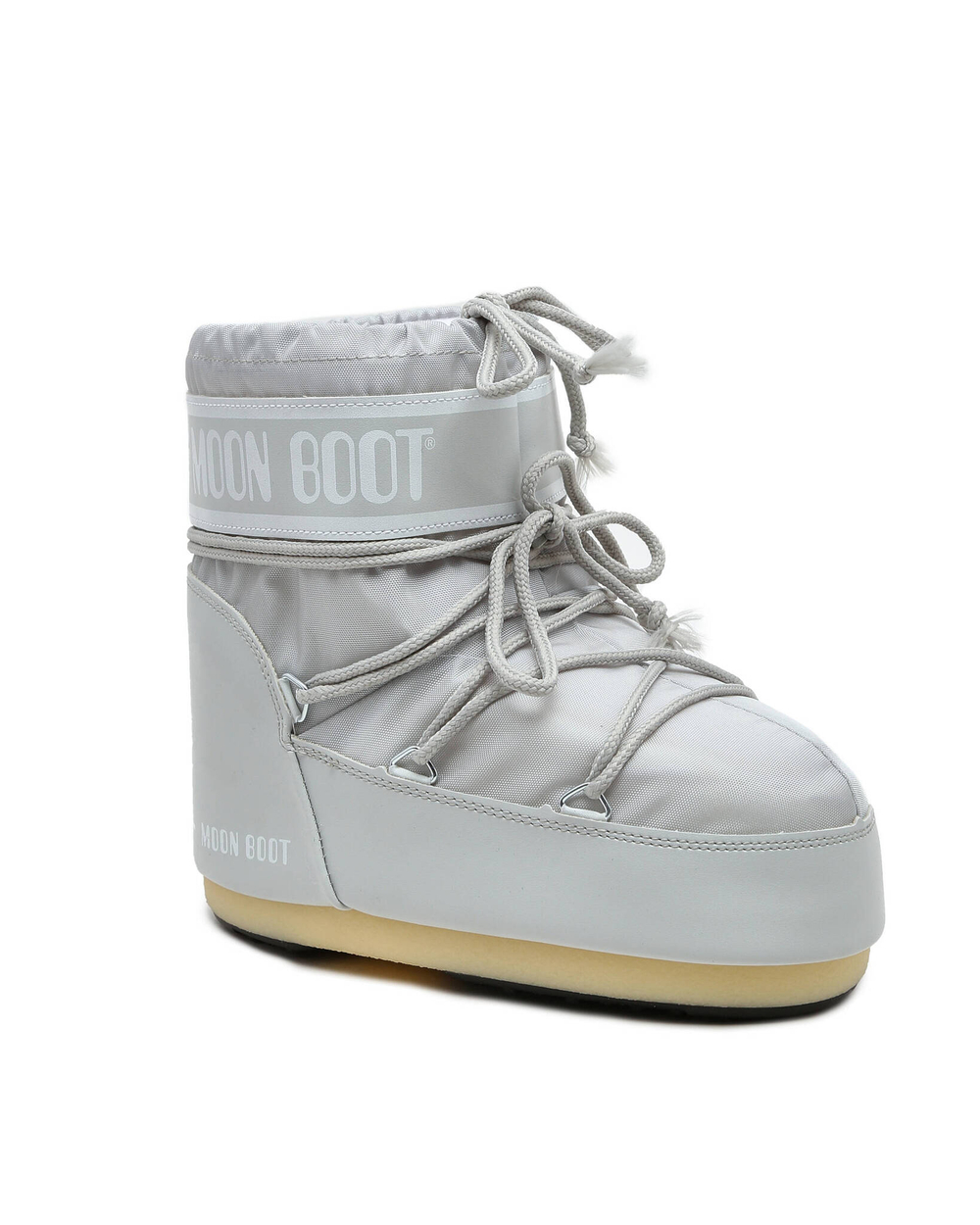 Утепленное угги MOON BOOT CLASSIC LOW 2 Moon Boot - серый(14093400)
