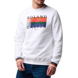 Мужская теннисная кофта Roland Garros Color Lines - white