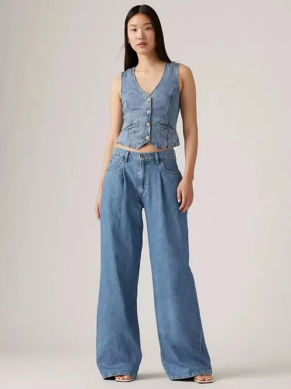 Джинсы женские LEVI'S BAGGY DAD WIDE LEG CAUSE AND EFFECT