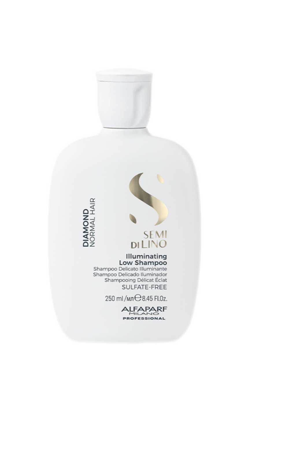Шампунь для нормальных волос, придающий блеск SDL DIAMOND ILLUMINATING LOW SHAMPOO, 250 мл ALFAPARF 16445