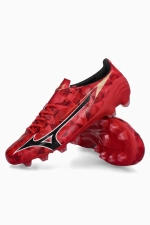 Бутсы Mizuno Alpha II 40th Pro FG - красный