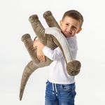 Мягкая игрушка IKEA JATTELIK (ЙЭТТЕЛИК), Динозавр, Коричневый, 90 см