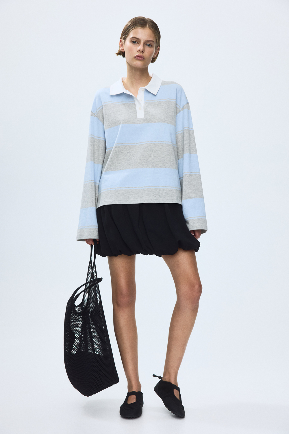 Хлопковый топ-поло - H&M