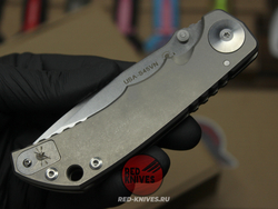 Нож Spartan Blades Harsey Titanium - рукоять серый титан + сухарь