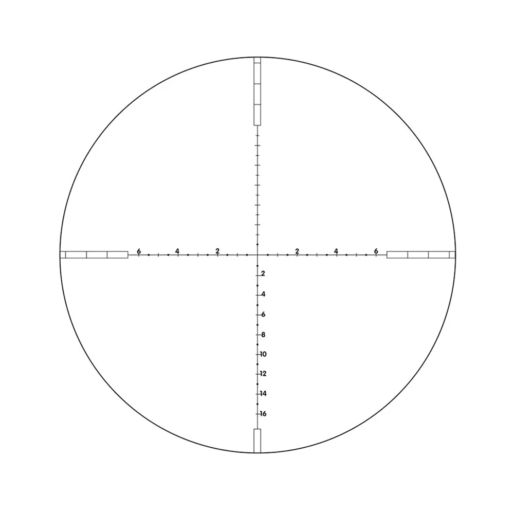 Прицел оптический Veber Пневматика 1.2-6х24