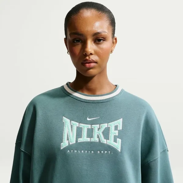 Толстовка женская NIKE W NK PHX FLC OS CREW GX1