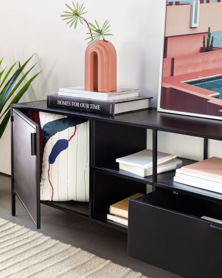 Тумба под ТВ Shantay La Forma 150 x 50 cm цвет черный