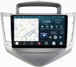 Магнитола для Chevrolet Cruze 2009-2012 (черный/серебро) - RedPower 045 Android 10, Быстрая, QLED+2K, CarPlay, SIM-слот